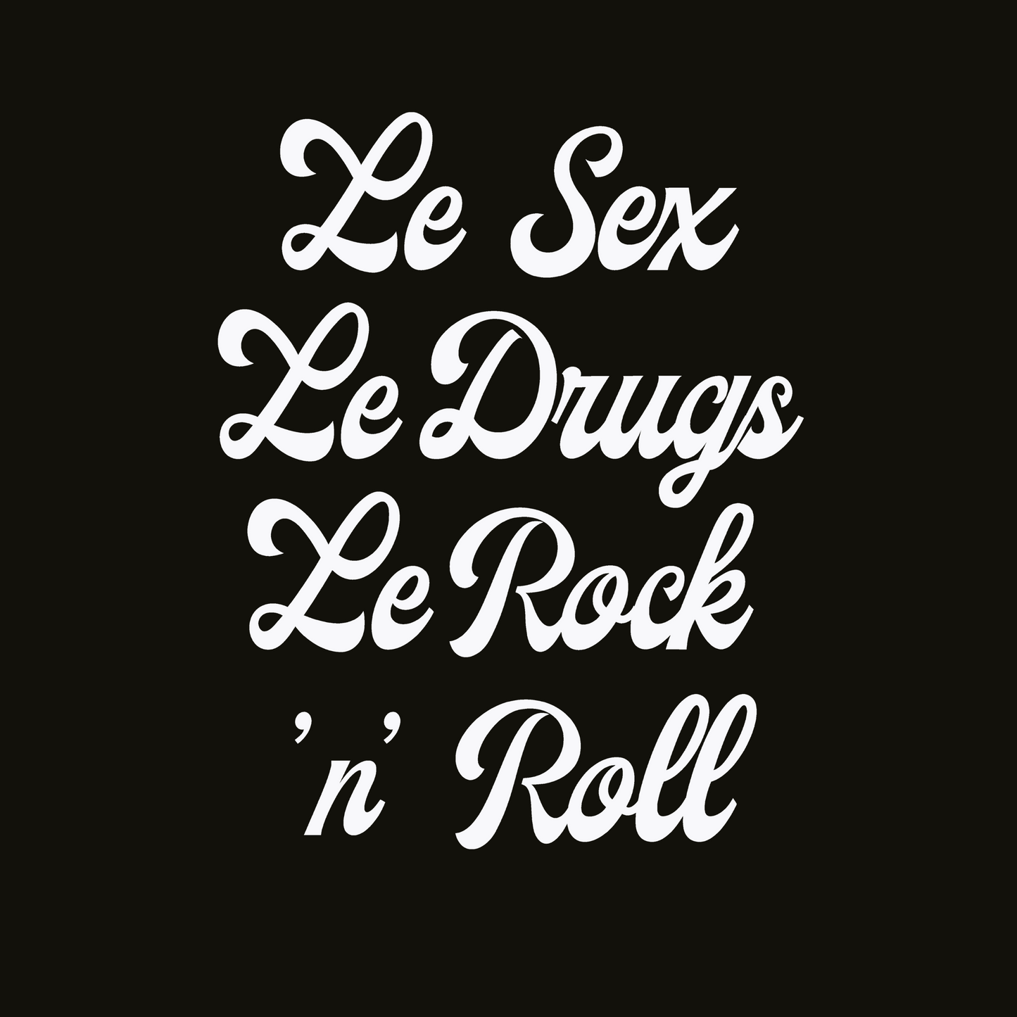 Le Rock n Roll T-Shirt