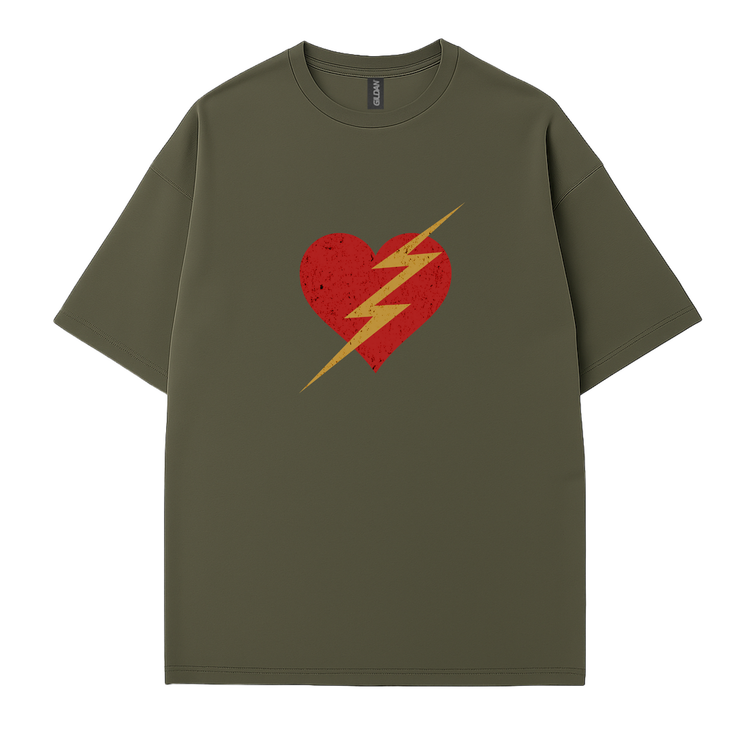 Lighting Bolt Heart T-Shirt