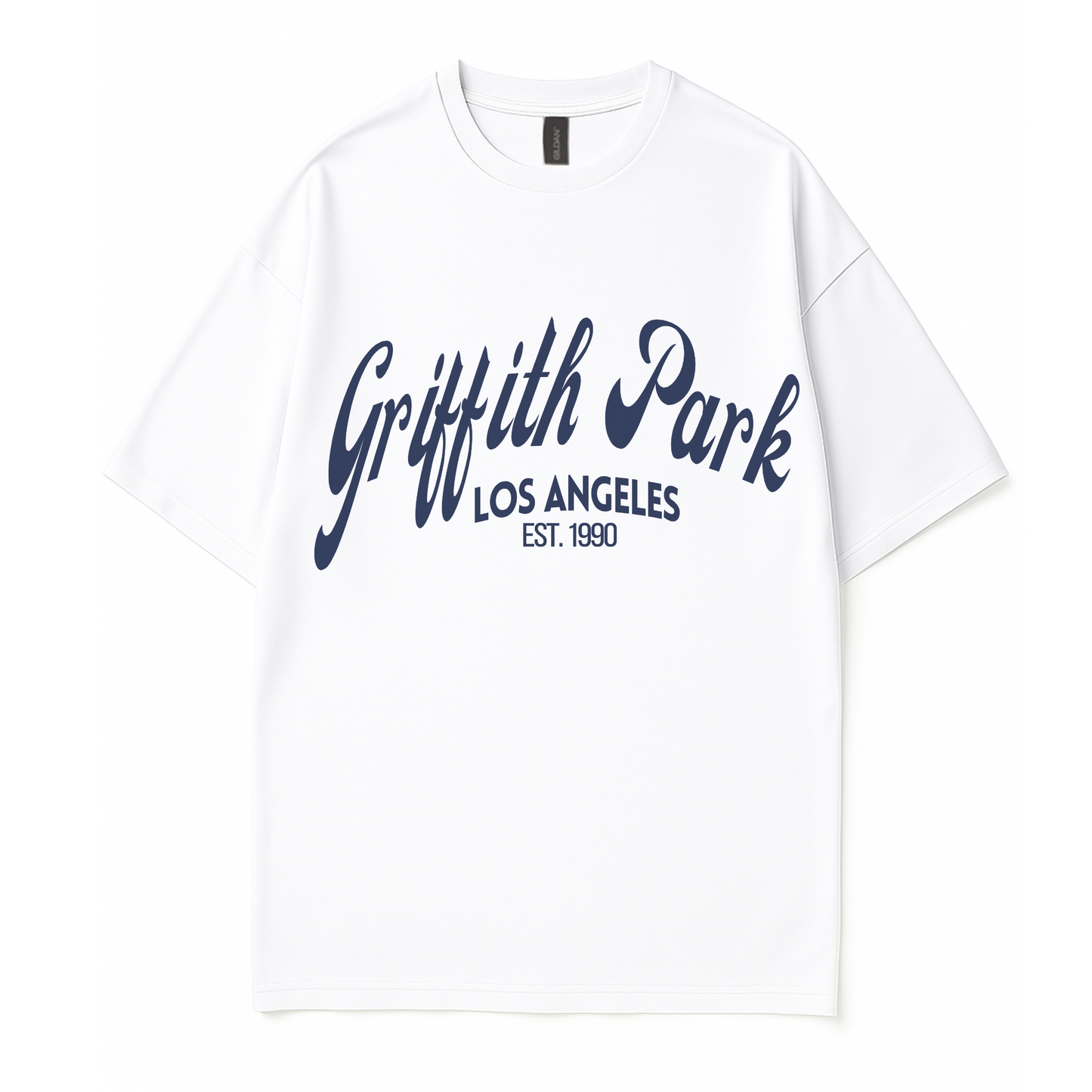 Woman Graphic T-shirt Côte Crew’s Griffith Park Los Angeles tee styled casually, ideal for everyday streetwear looks