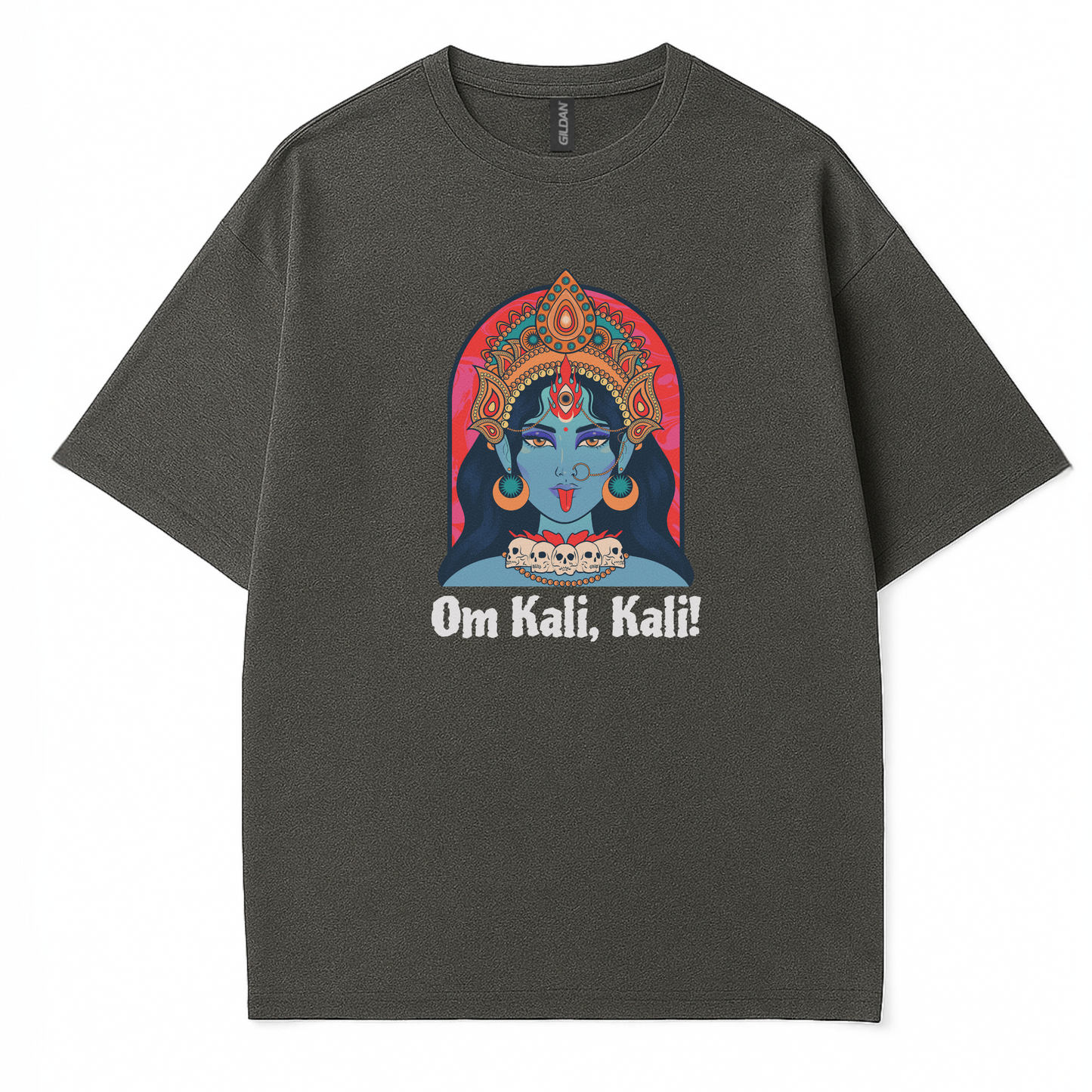 Soft cotton graphic t-shirt for women featuring ‘Kali' print by Côte Crew