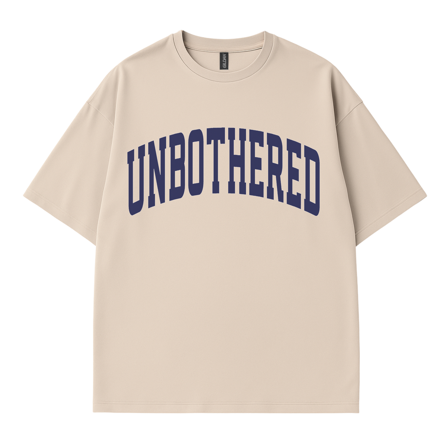 Trendy Self Care statement t-shirt with 'Unbothered’ text by Côte Crew