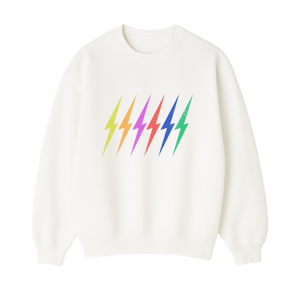 Color LightingBolts  Sweatshirt