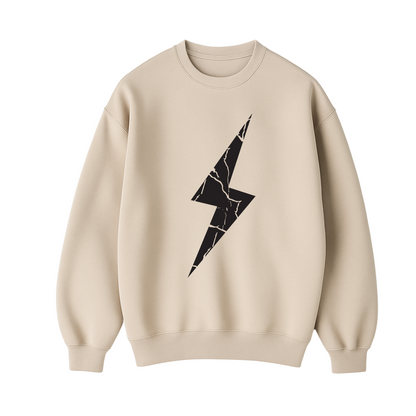 Lightingbolt Cracked Sweatshirt