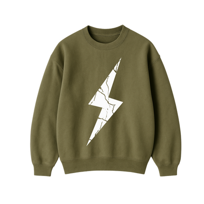 Lightingbolt Cracked Sweatshirt