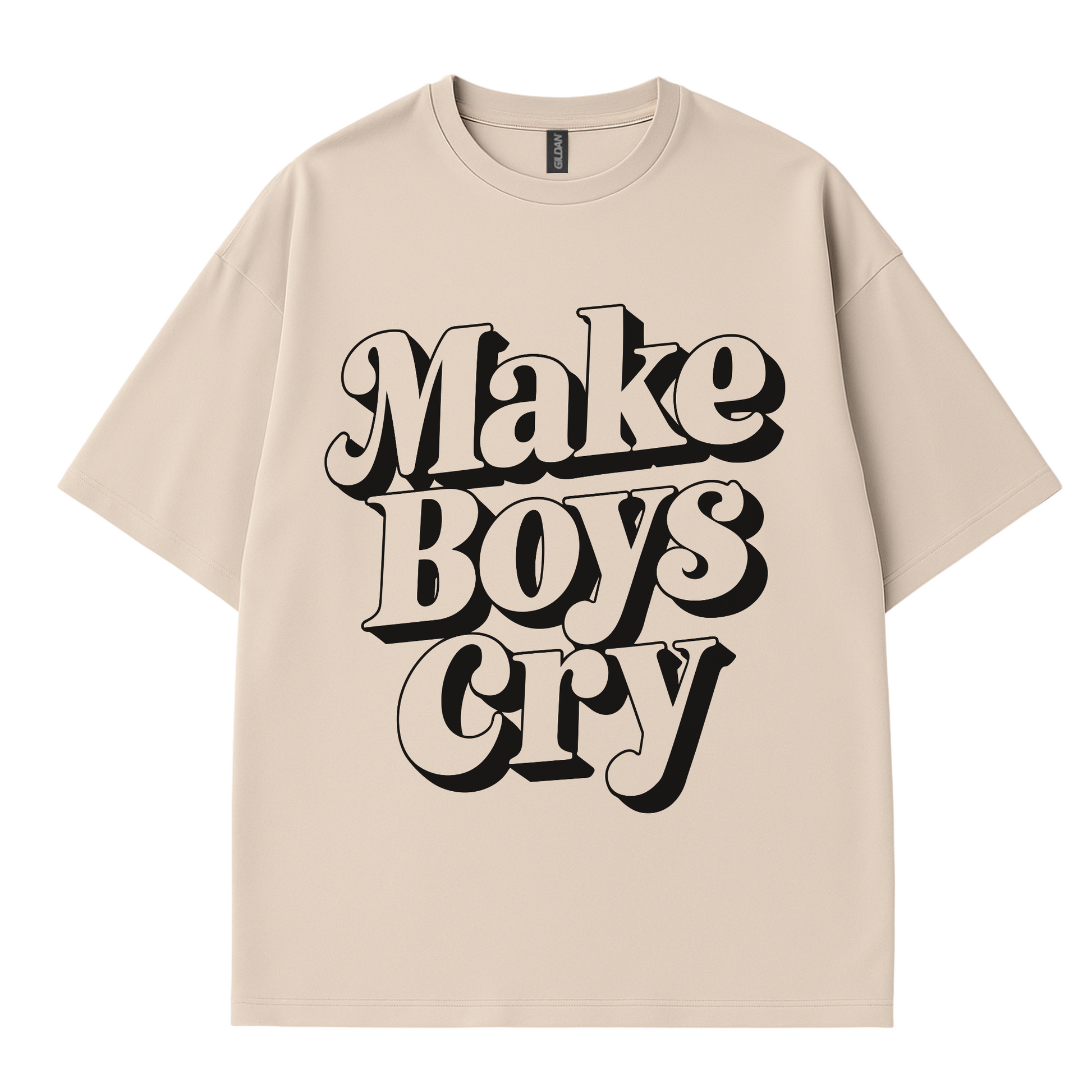 Côte Crew women’s graphic tee with 'make boys cry’ 